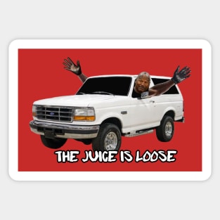 THE JUICE IS LOOSE Sticker